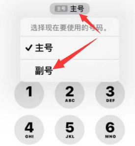 石景山苹果14维修店分享iPhone 14 Pro Max使用副卡打电话的方法 